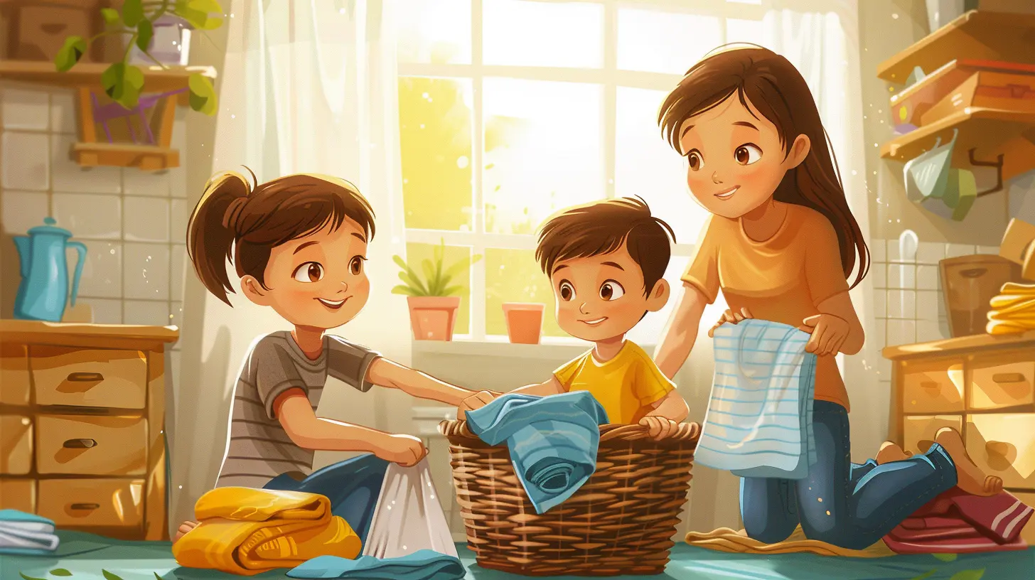 Chore Time as an Opportunity for Family Bonding