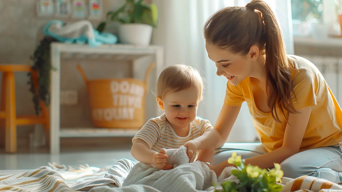 Sharing Household Responsibilities with Toddlers Without the Mess