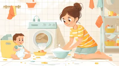 Sharing Household Responsibilities with Toddlers Without the Mess