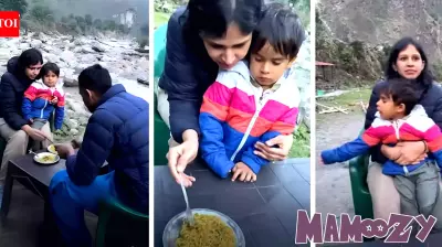 A mother gave her 3-year old Maggi and chips for the first time ever: The child's reaction is a huge lesson for modern parents