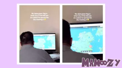 Heartwarming TikTok Moment: Dad Tracks Child's Flight, Strikes a Chord with Parents