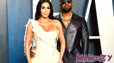 Kim Kardashian and Kanye West Come Together for a Family Christmas