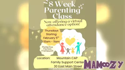 Mountain CAP to offer free 8-week parenting class starting in February