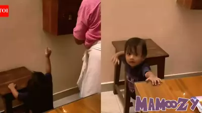 Prayer turns into a musical moment as little one sings ‘Hare Rama’; adorable video wins hearts online