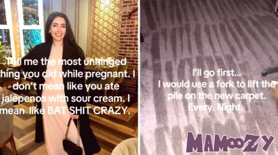 Pregnant Mom's Confession Sparks a Wave of Hilarious and Bizarre Stories