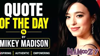 Quote of the Day by Mikey Madison: 'I read somewhere that your voice towards your children becomes their i